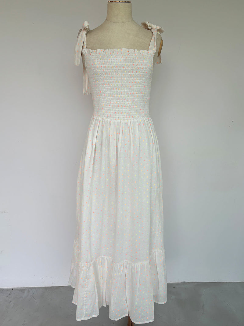 Clary Dress Neon Dots Sale