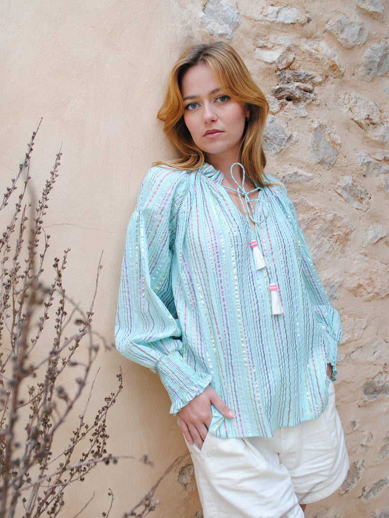 Georgia Top Candy Stripe Sale