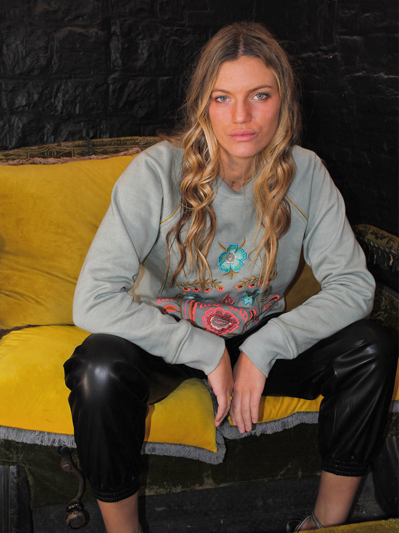 Meadow Sweatshirt Pistachio