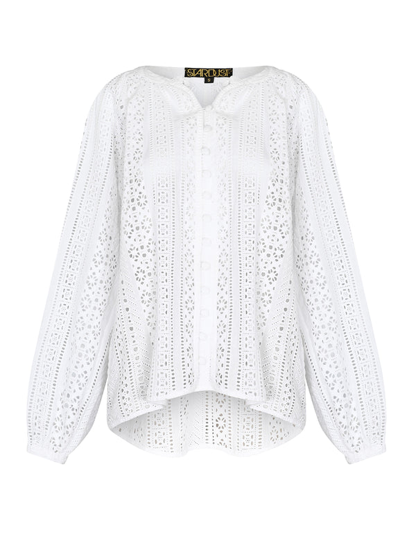 Ivy Blouse White Shiffle