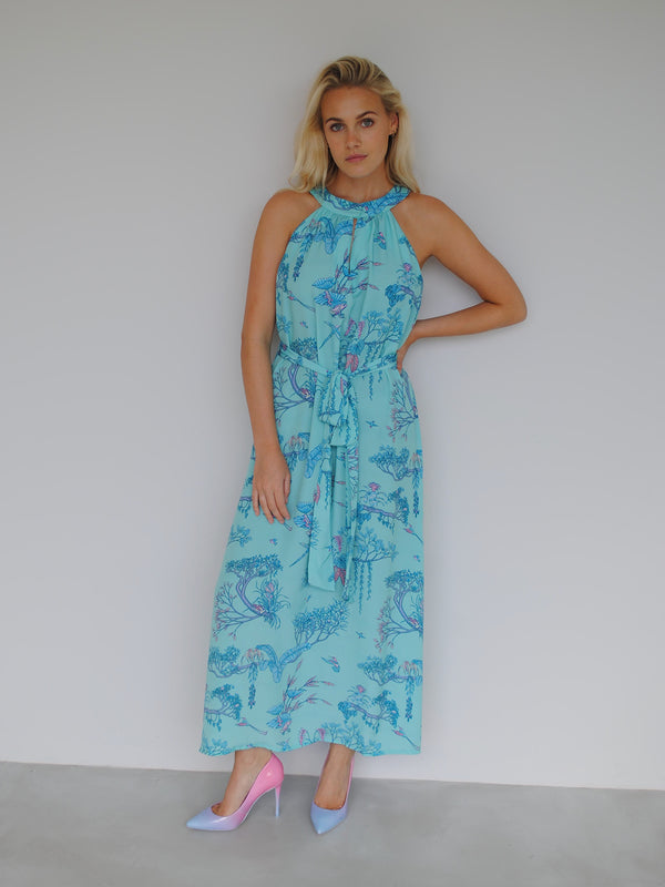 Liz Dress Tropical Peppermint