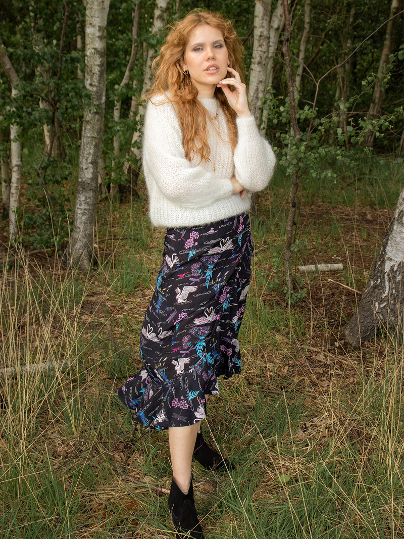 Mia Wrap Skirt Swan Song Sale
