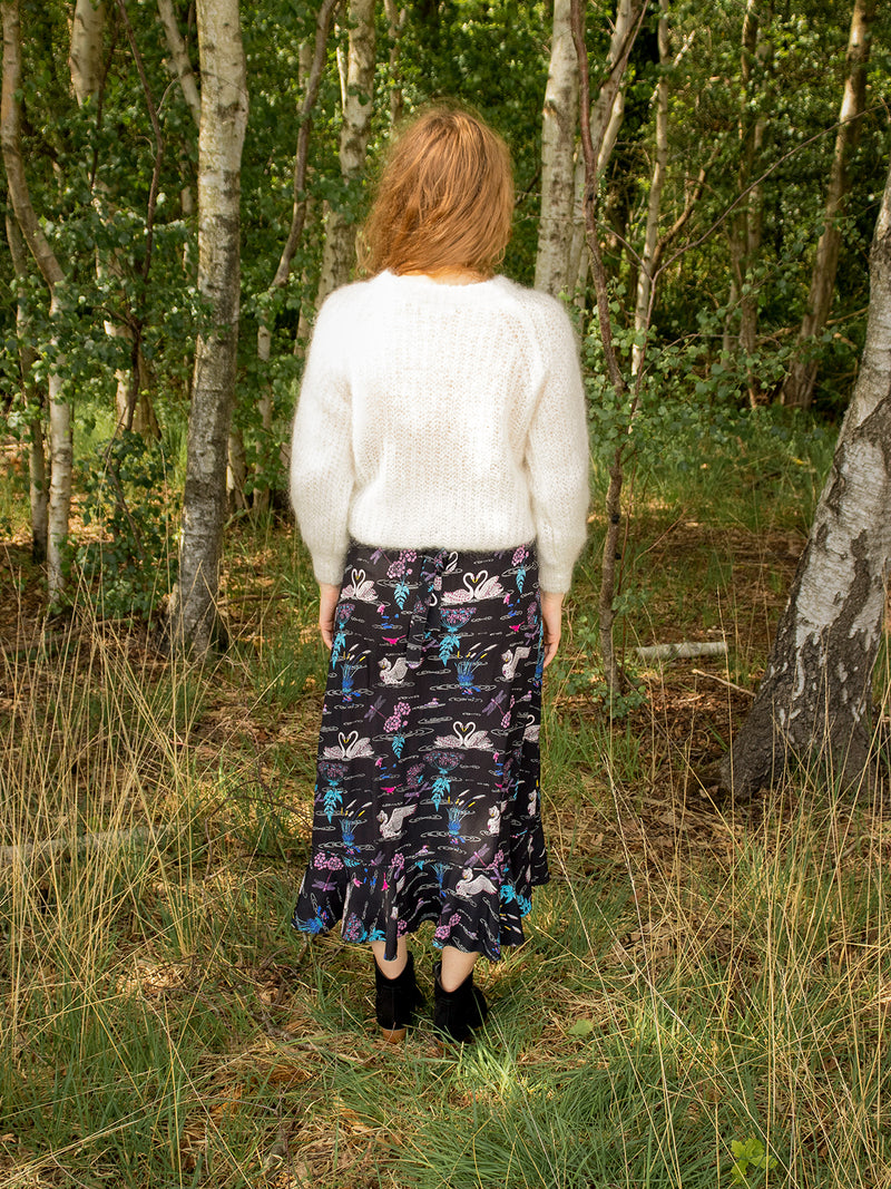 Mia Wrap Skirt Swan Song