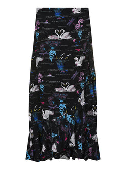 Mia Wrap Skirt Swan Song